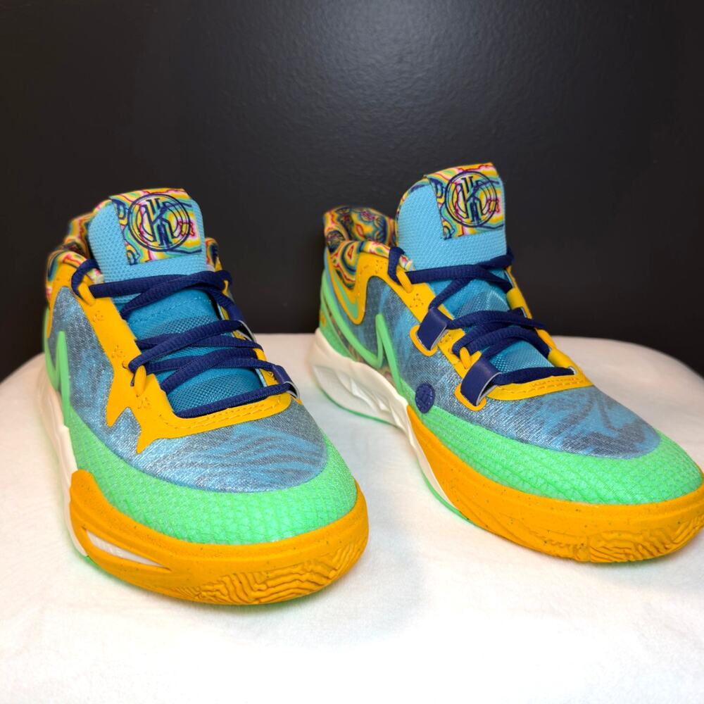 Nike Kyrie 8 GO SE GS “Baltic Blue” Multi-Color – DV3018-400 | 6Y - Picture 9 of 11